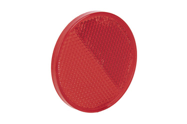 Cofan – Catadióptricos Redondos Adhesivos Homologados | 60 mm | Rojo, Ámbar y Blanco